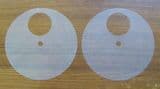 Old Well Bottom Cistern Syphon Diaphragm Washers - PAIR