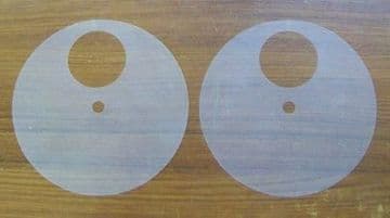 Old Well Bottom Cistern Syphon Diaphragm Washers - PAIR