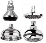 Overhead Fixed Chrome Shower Heads