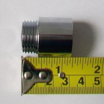 Overhead Shower Wall Outlet Chrome 20mm Extension - 07001859