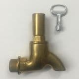 Pegler 3/4 Anti Vandal Heavy Duty Lockshield Bib Tap