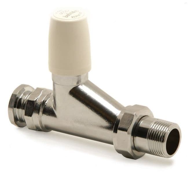 Pegler Belmont 3/4 Straight Radiator Lockshield Valve - 07001451