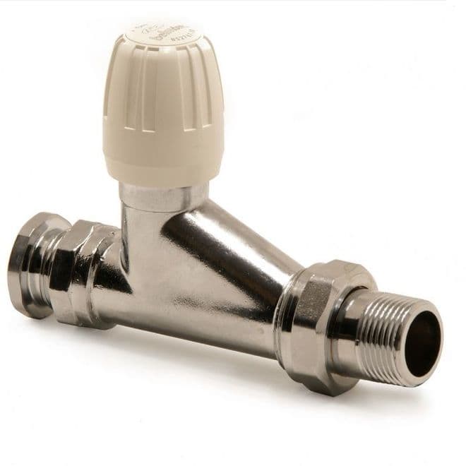 Pegler Belmont Straight Wheel Head Radiator Valve 15mm / 1/2in - 07001440
