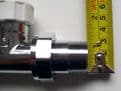 Pegler Belmont TRV 22mm / 3/4 Barrel Straight Radiator Valve - 07001432