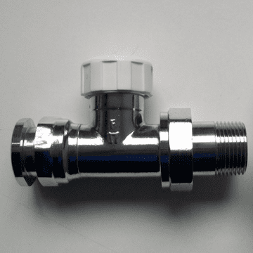 Pegler Belmont TRV 22mm / 3/4 Barrel Straight Radiator Valve - 07001432