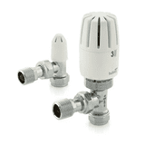 Pegler Bulldog 2 Thermostatic Radiator Valve with Lockshield - 07000030