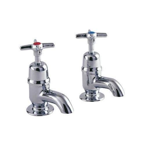 Pegler Cross Top Rising Head Bath Taps 159 3/4