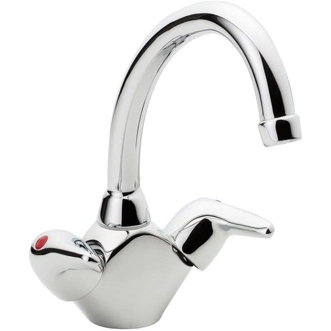 Pegler Leger Tubular Spout Monobloc Sink Mixer 4B7010 - 58005085