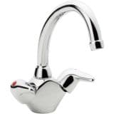 Pegler Leger Tubular Spout Monobloc Sink Mixer 4B7010 - 58005085