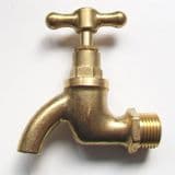 Pegler Light Weight Tap Brass 1/2 Bib Cock - 58093026