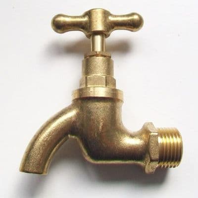 Pegler Light Weight Tap Brass 1/2 Bib Cock - 58093026