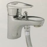 Pegler Lusso Monobloc Bath Shower Mixer Tap with Kit - 584K1004