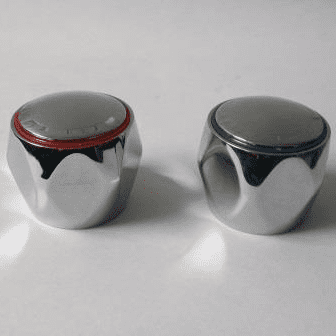 Pegler Mercia Modern Chrome Replacement Tap Heads