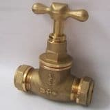 Pegler Prestex 22mm Compression Stop Cock - 07001619