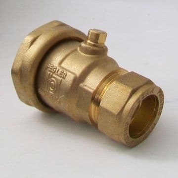 Pegler Prestex Quarter Turn 22mm Circulation Pump Valve - 07001161