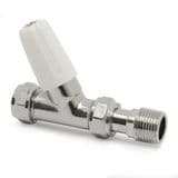 Pegler Terrier Straight Radiator Lockshield Valve 15mm - 07001492