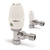 Pegler Terrier TRV Radiator Valve with Lockshield - 07002124