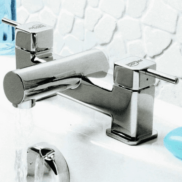 Pegler Traun 2 Tap Hole Bath Filler Tap - 584S5004