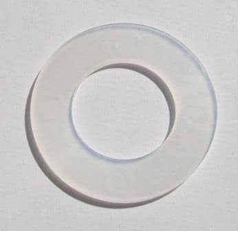 Penrex Plastic Poly Washer 1/2 inch Nylon - Pack of 10 - 54001670