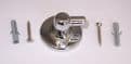 Pin Type Shower Swivel Elbow Wall Plate