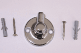 Pin Type Shower Swivel Elbow Wall Plate - 50300560