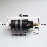 Plastic Thermostatic Shower Mixer Cartridge 24 Spline - 62003028