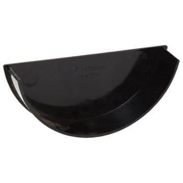 Polypipe 150mm / 6 inch Half Round Internal Stop End - 43PRL608