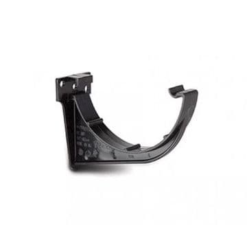 Polypipe Half Round Gutter Fascia Bracket - Black - 43PRR109