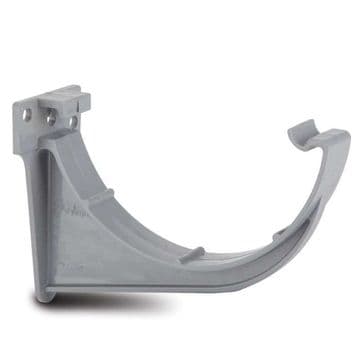 Polypipe Half Round Gutter Fascia Bracket - Grey - 46PRR109
