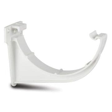 Polypipe Half Round Gutter Fascia Bracket - White - 47PRR109