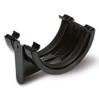 Polypipe Half Round Gutter Fittings - Black
