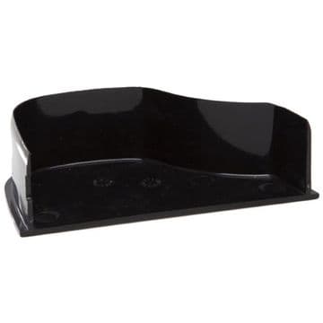 Polypipe Ogee Gutter Internal Stop End Left - Black - 43SROG08