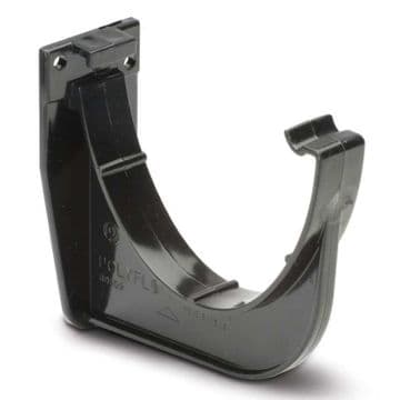 Polypipe Polyflow / Deep Flow Gutter Fascia Bracket - Black - 43PRD509