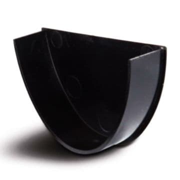 Polypipe Polyflow / Deep Flow Gutter Internal Cap - Black - 43PRD508