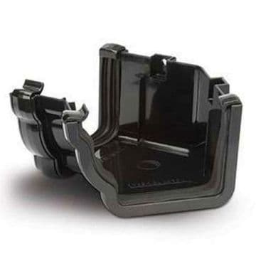 Polypipe Sovereign Internal 120 Degree Angle - Black - 43RH1716
