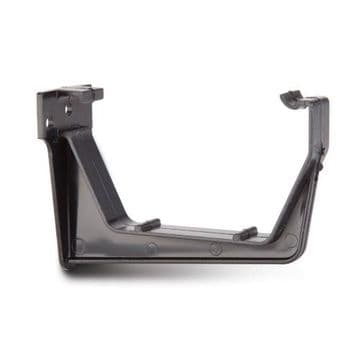 Polypipe Square Gutter Fascia Bracket - Black - 43TRS209