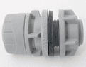 Polyplumb Push Fit 15mm x 1/2 Straight Tank Connector - 29P05015