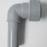 Polyplumb Push Fit 22mm Pipe Spigot Elbow Fitting - 29P12S22