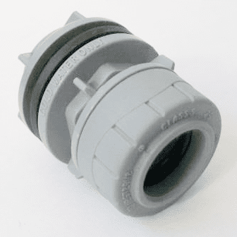Polyplumb Push Fit 22mm x 3/4 Straight Tank Connector - 29P05022