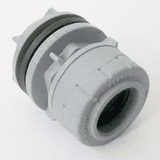 Polyplumb Push Fit 22mm x 3/4 Straight Tank Connector - 29P05022