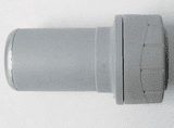 Polyplumb Push Fit 28mm Fitting to 22mm Pipe Reducer - 29P06028