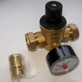Pressure Reducing Valve with Side Gauge 15mm / 22mm - 07002010