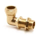 Prestex Bent Male Iron Tank Connector 22mm x 3/4 - 2445220W