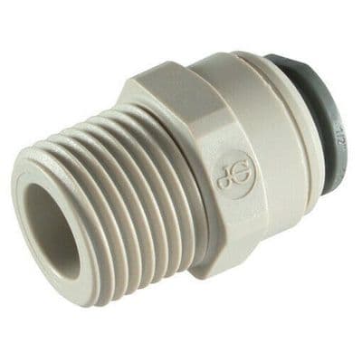 Pushfit Water Filter 1/4 Imperial Pipe to 1/4 Male Thread - 17000020