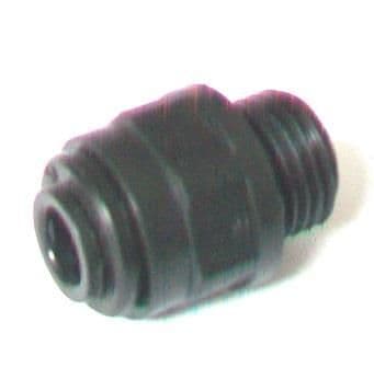 Pushfit Water Filter 6mm Pipe to 1/4 inch Straight Adaptor