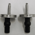 Quick Release / Clip On Top Fix Toilet Seat Hinge Kit - 03062143