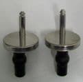 Quick Release / Clip On Top Fix Toilet Seat Hinge Kit - 03062143