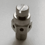 Radiator 1/8 Automatic Bleed Valve Vent Chrome - 07000060