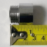 Radiator Short Chrome 15mm Valve Extension - 07001866