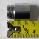 Radiator Short Chrome 20mm Valve Extension - 07001859